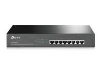 TP-LINK TL-SG1008MP | Unmanaged Gigabit Ethernet Switch | 8 Poorten | PoE | Zwart