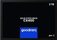 Goodram CX400 | 2TB SATA SSD | 2.5&#39;&#39; | 550MB/s Lezen | 500MB/s Schrijven