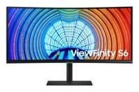 Samsung LS34A650UBUXEN 34&quot; | 3440x1440 UWQHD VA | 100Hz | 1000R Curved | HDR10 | USB-C | Monitor | Open Box