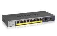 NETGEAR GS110TP | Managed Switch | L2/L3/L4 | 8 Poorten | Gigabit Ethernet (10/100/1000 Mbps) | PoE | Grijs