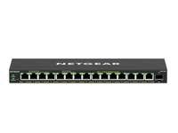 NETGEAR GS316EP-100PES | Managed Switch | 16x Gigabit Ethernet | PoE+ | Zwart