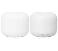 Google Nest (2-pack) | Wifi 5 | Mesh Wifi-systeem | Gigabit Ethernet Dual-band (2.4 GHz / 5 GHz) | 2200Mbit/s