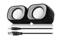 Eminent EM3513 | 2.0 Luidsprekerset | Compact Stereo Geluid | 34W RMS
