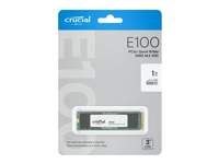 Crucial E100 | 480GB NVMe SSD | M.2 Gen4 | 4.700MB/s Lezen | 2.500MB/s Schrijven