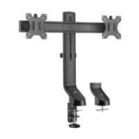 ACT AC8332 | In Hoogte Verstelbare Monitor-bureaubeugel | Tot 27&quot; | Max 7kg | VESA 100x100 | 2 Monitoren