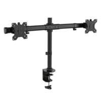 ACT AC8315 | In Hoogte Verstelbare Monitor-bureaubeugel | Tot 27&quot; | Max 7kg | VESA 100x100 | 2 Monitoren