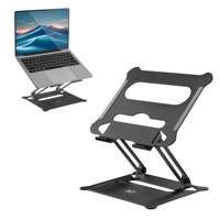 ACT Laptopstandaard 15.6&quot; | Aluminium | Inklapbaar | Traploos in Hoogte Verstelbaar