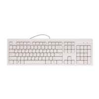 QWERTZ | HP 125 Wit | Bedraad Toetsenbord | QWERTZ