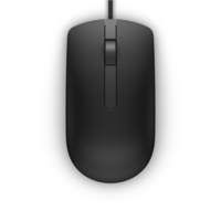 Dell MS116 | Bekabelde Muis | Links- en Rechtshandig | USB-A | 1000 DPI | Zwart