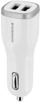 Mobiparts Car Charger | Dual USB-A Autolader 12W / 2.4A | Wit