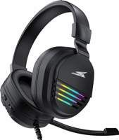 Baracuda PEARL RGB | On-Ear Gaming Headset 3,5mm en USB | Zwart Baracuda PEARL RGB | On-Ear Gaming Headset 3,5mm en USB | Zwart