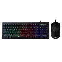 Baracuda ORCA RGB | Bekabeld Gaming Toetsenbord inclusief Muis | QWERTY | Zwart