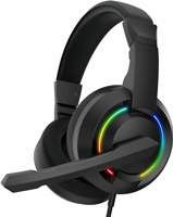 Baracuda HYDRA RGB Rainbow | Gaming Headset 3,5mm & USB | Zwart Baracuda HYDRA RGB Rainbow | Gaming Headset 3,5mm & USB | Zwart