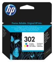 HP 302 | Originele Cyaan/Magenta/Geel Inktcartridge | 1 Stuk HP 302 | Originele Cyaan/Magenta/Geel Inktcartridge | 1 Stuk