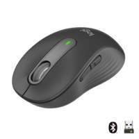 Logitech Signature M650 | Draadloze Muis | RF-Draadloos + Bluetooth | 1000 DPI | Grafiet