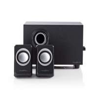 Nedis CSPR10021BK | 2.1 Luidsprekerset | 16W RMS | Zwart Nedis CSPR10021BK | 2.1 Luidsprekerset | 16W RMS | Zwart