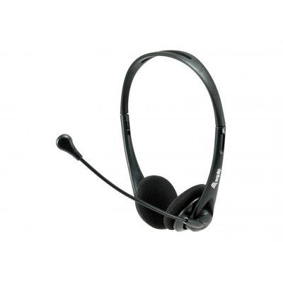 Equip 24530507101 USB Headset, Wired, 20 - 20000 Hz, Office/Call center, 97 g, Headset, Black
