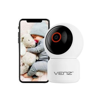 WOOX R4259 VENZ by WOOX R4259PT indoor HD camera 360 graden roteerbaar WOOX R4259 VENZ by WOOX R4259PT indoor HD camera 360 graden roteerbaar