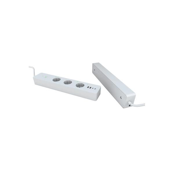 WOOX R6132 Smart Powerstrip EU, Schucko, 3680W, 16A, EEE 802.11b/g/n WiFi &amp; Bluetooth 4.2