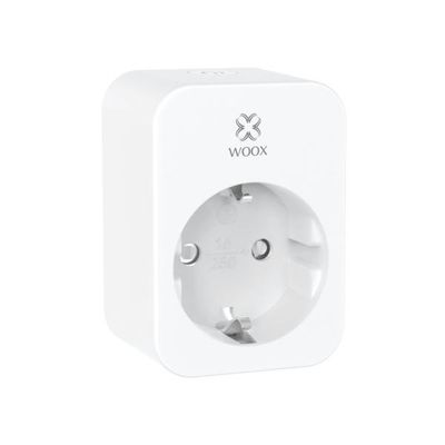 WOOX R6118 Smart plug, Schuko, WiFi, 802.11b/g/n, 3680 W, IP20, 30m, White WOOX R6118 Smart plug, Schuko, WiFi, 802.11b/g/n, 3680 W, IP20, 30m, White