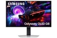 Samsung Odyssey G8 OLED 27" | 4K QD-OLED | 240Hz | 0.03ms | Gaming Monitor | Zilver Samsung Odyssey G8 OLED 27" | 4K QD-OLED | 240Hz | 0.03ms | Gaming Monitor | Zilver