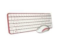 QWARE Wireless Waterford Toetsenbord + Muis Roze