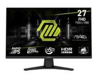 MSI MAG 274F | 27&quot; | Full HD IPS | 200 Hz | DisplayPort | HDMI | Gaming Monitor | Zwart