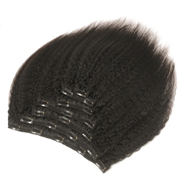 Kinky Straight Clip-Ins