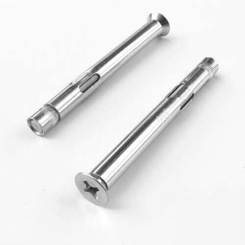 Sleeve Anchor Stainless Steel, Size: 8x40