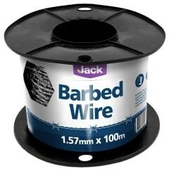 Barb- 1.57mm HT HG spool, Size: 100M, Finish: Galvanised