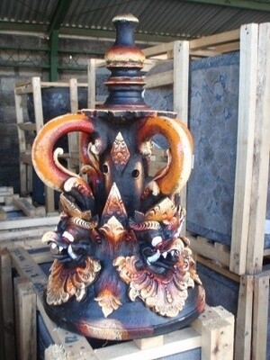 Balinese Crown painted