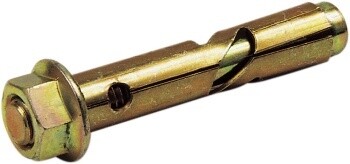 Sleeve Anchor Gold Passivated, Size: 10 x 50mm