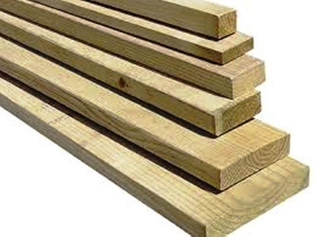 Rougher Header Building Pine H-3, Size: 140x35x3.6