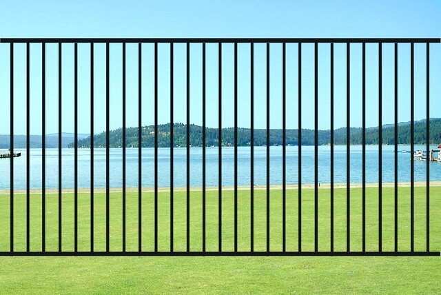 Tubular Aluminium Fence Panels, Height: 1.2m, Length: 3.0m, Style: Flat Top