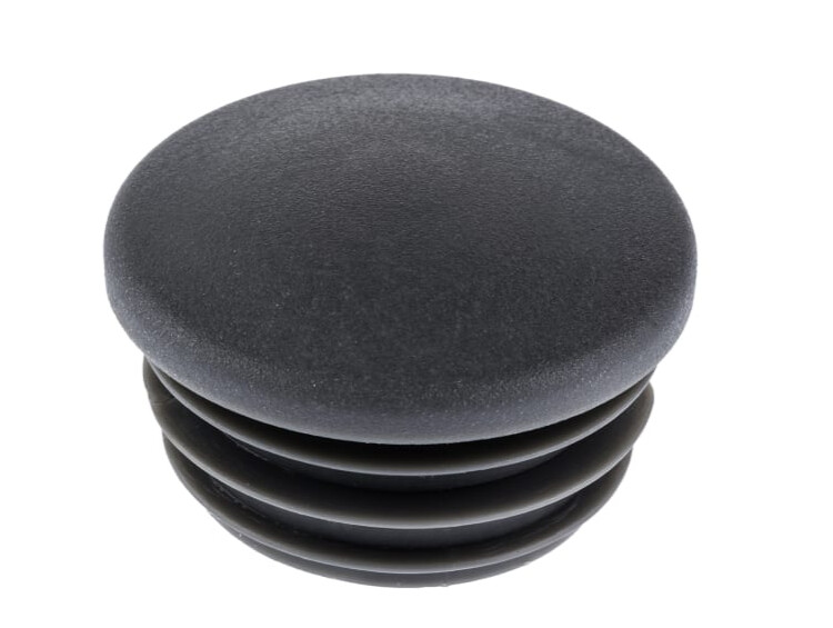 Plastic End Closure Flat Round, Diametre: 16mm