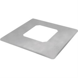 Raised Cover Plates Mill Finish