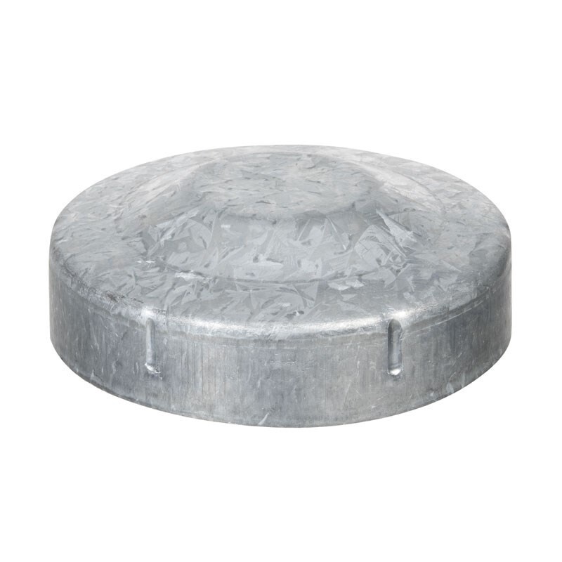Round Cap Galvanised nb, Size: 20mm, Finish: Galvanised