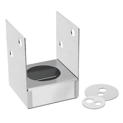 STAINLESS STEEL 304 POST SUPPORT - BOLT DOWN STAINLESS STEEL 304 POST SUPPORT - BOLT DOWN