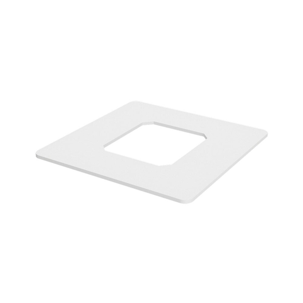 Dress Ring to suit Square Spigots, Colour: White
