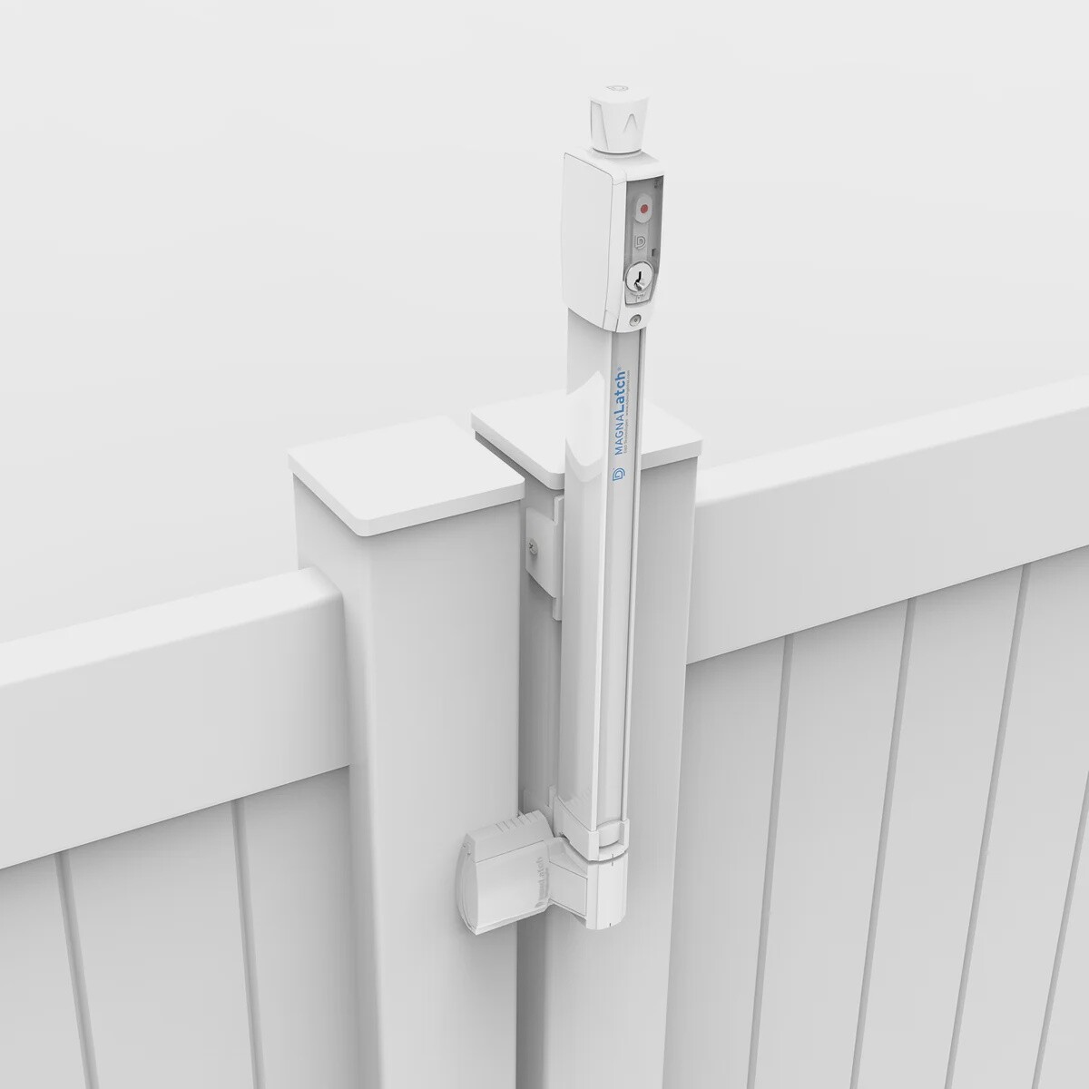 Magna Latch Top Pull WHITE