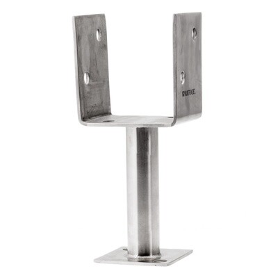 FULL STIRRUP POST SUPPORT STAINLESS STEEL 304 FULL STIRRUP POST SUPPORT STAINLESS STEEL 304