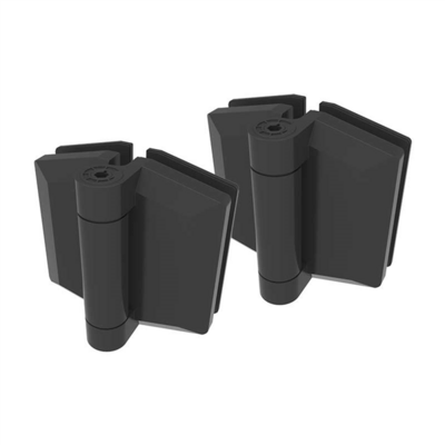 Glass to Glass 180 Hinge Set - Soft Close