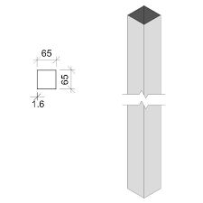 Sliding Gate Stopper Post