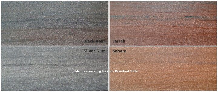 ModWood Composite Decking Boards, Colour: Sahara, Size: 88x23x5.4m, Finish: Natural Grain