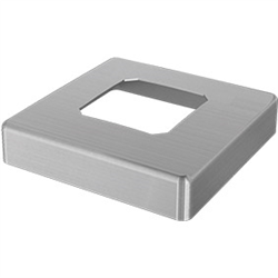 Glass Cover High for Square Base Plated Spigots, Finish: Polish