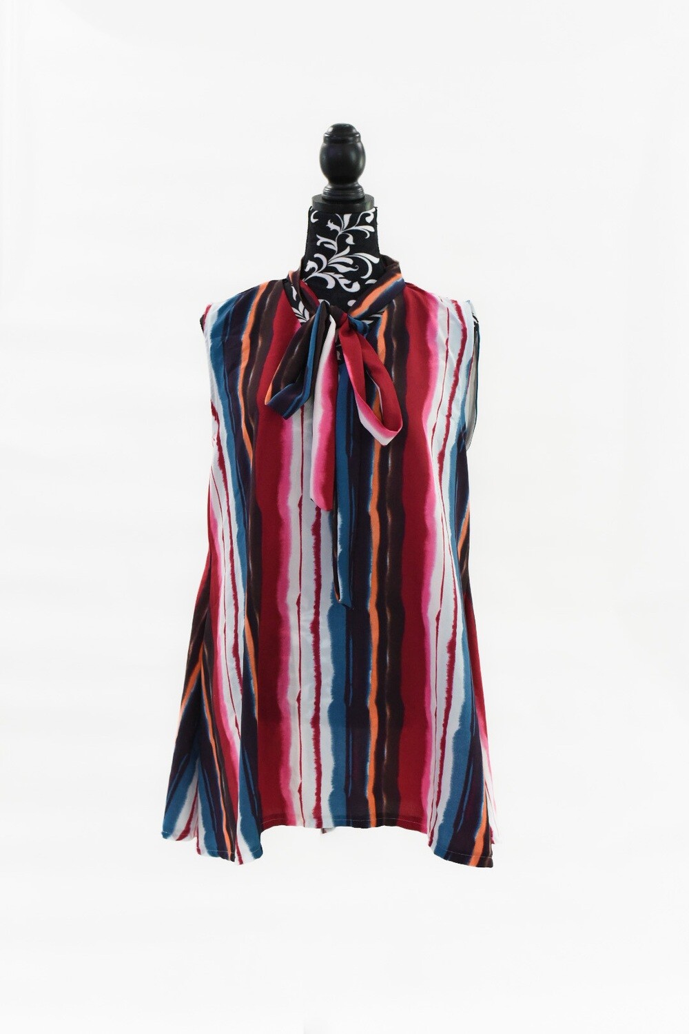 Classic Tie-neck Blouse Top