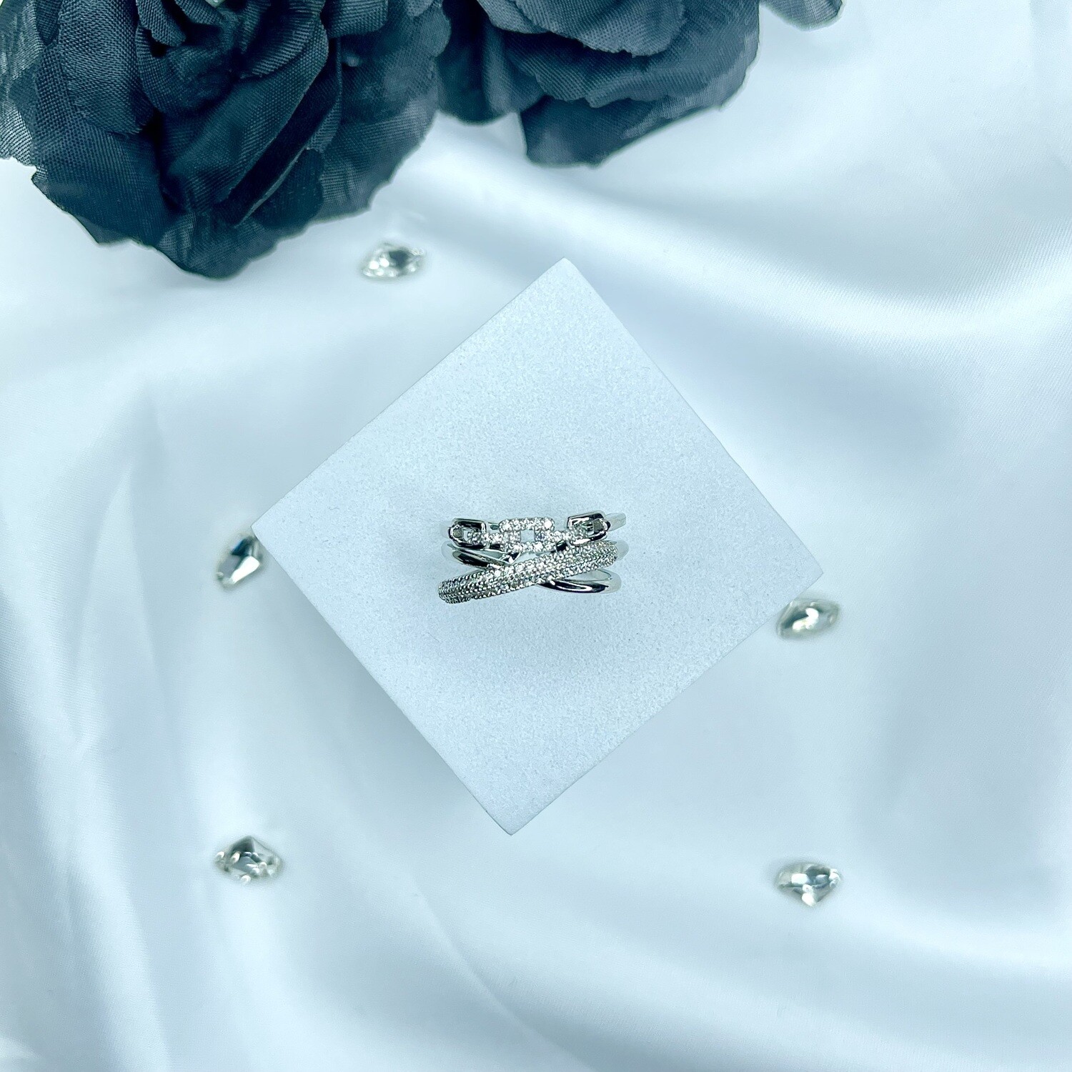 Bague Thérèsa - Couleur Argent