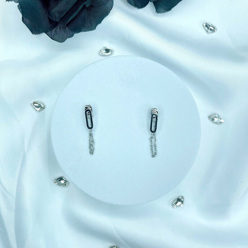 Boucle d’Oreille Adrianna - Couleur Argent