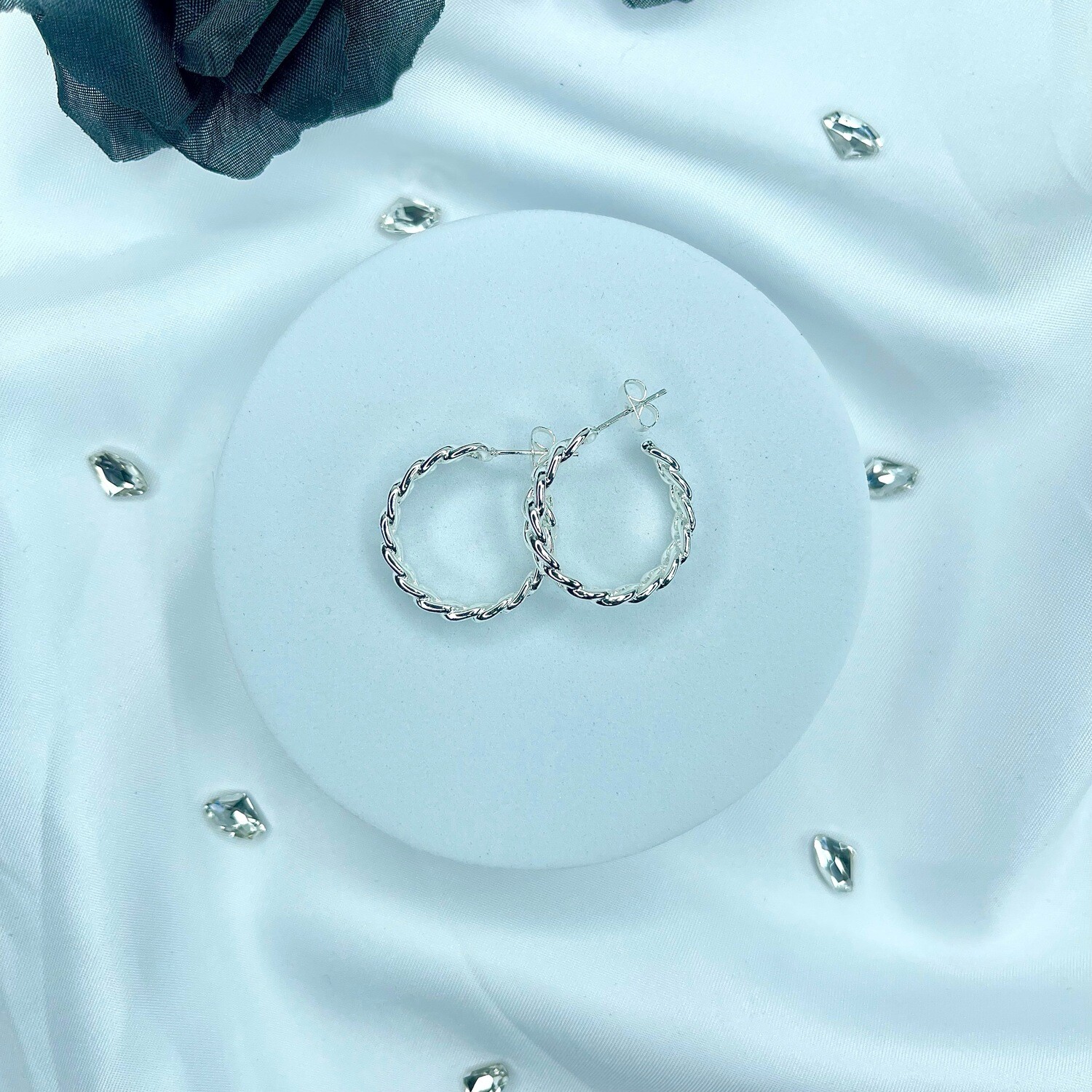 Boucle d’Oreille Kélya - Couleur Argent