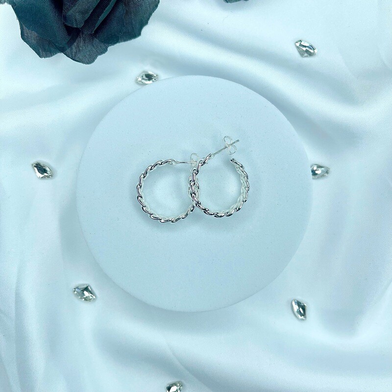 Boucle d’Oreille Kélya - Couleur Argent